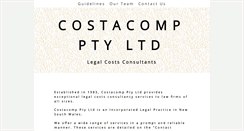 Desktop Screenshot of costacomp.com.au
